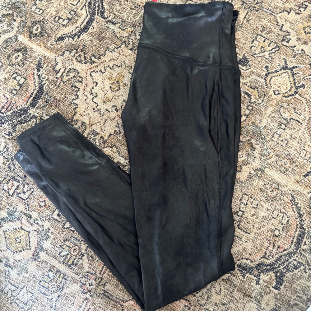 SPANX faux leather leggings
